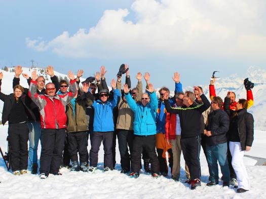 T.P.I. Galerie - Skifahren in Damüls